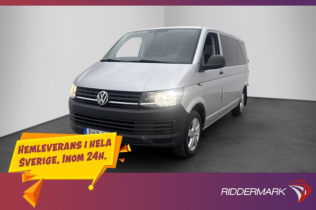 Volkswagen Caravelle Lång 150hk PDC Farthållare 9-Sits Moms