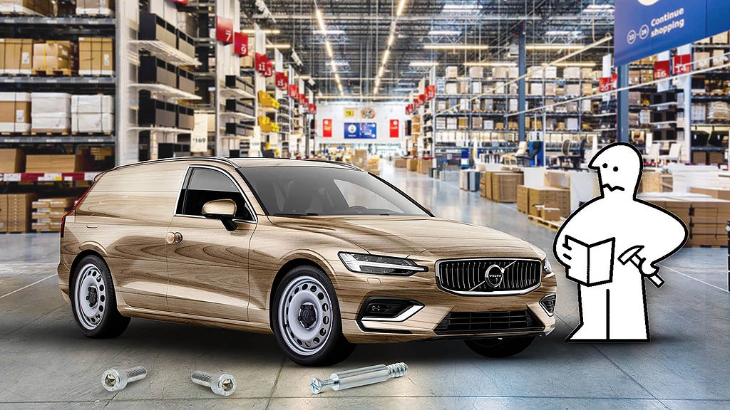 Volvo Gor Skapbil Ihop Med Ikea Bytbil Com
