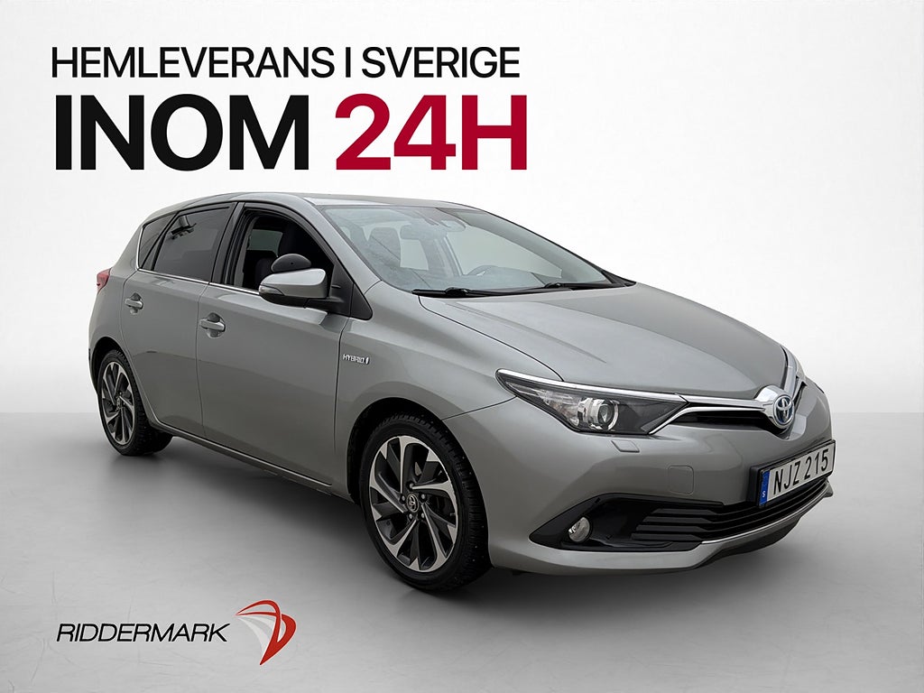 Toyota Auris Hybrid e-CVT 136hk Active Plus B-Kamera