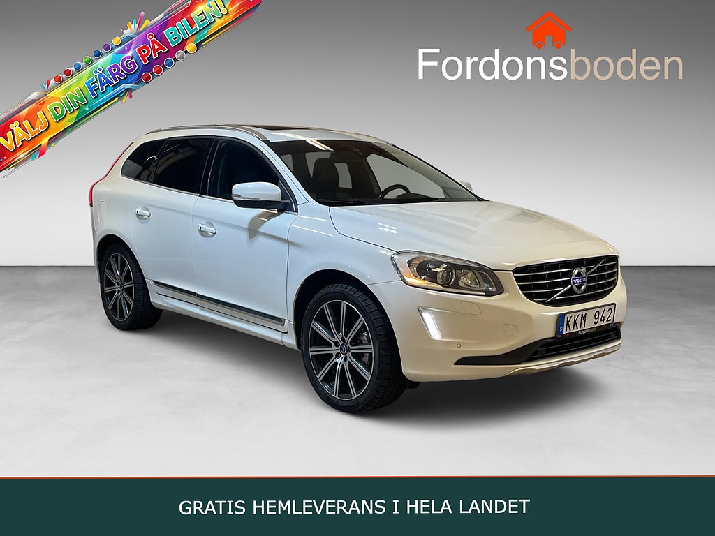 Volvo XC60 D5 AWD Summum Business Edt Pro Drag Pano Skinn Navi VOC