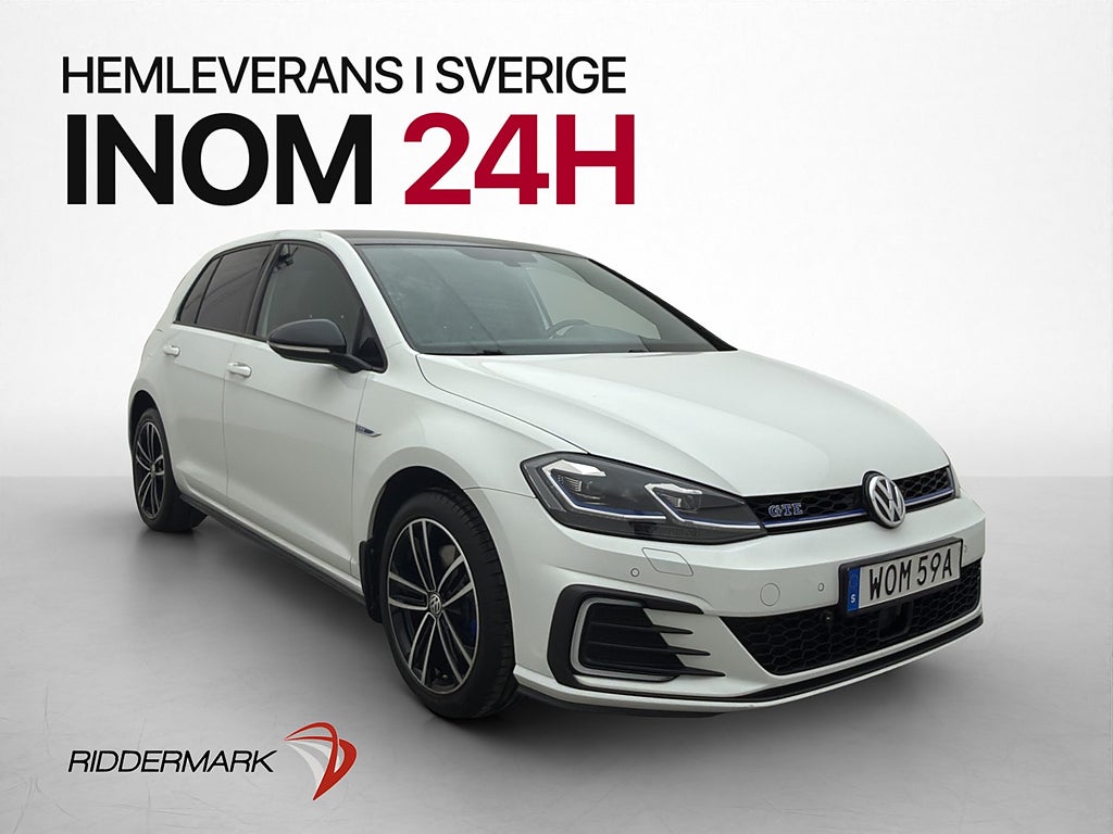 Volkswagen Golf 1.4 TSI 204hk GTE Värmare P-Sensorer CarPlay
