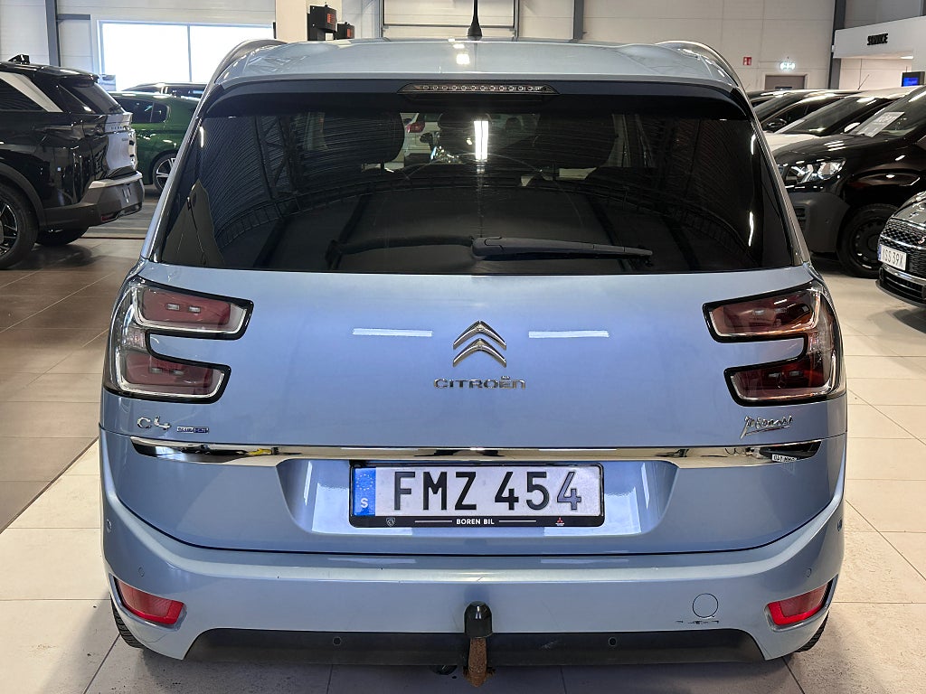 Citroën Grand C4 Picasso 2.0 HDi 150hk EAT 7-sits Exclusive Dragkrok, Bakkamera  thumbnail