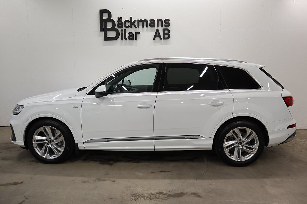 Audi Q7 50 TDI Qua Auto 7-Seat S Line Drag Värmare Kamera     