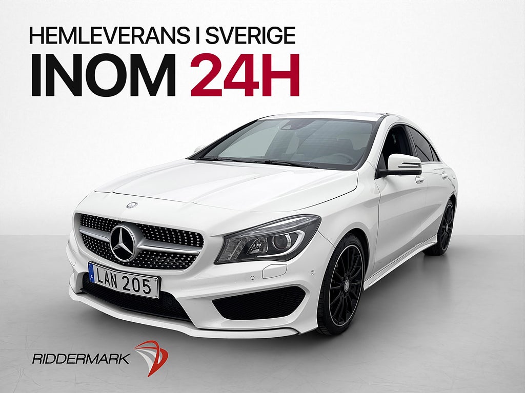 Mercedes-Benz CLA Coupé 220 d 4M 177hk AMG B-Kamera Navi