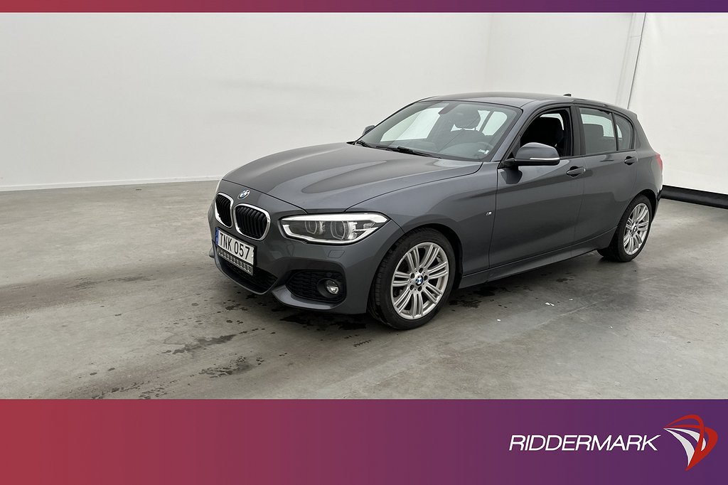 BMW 118 i M Sport Sensorer Alcantara Rattvärme LED-Ramp