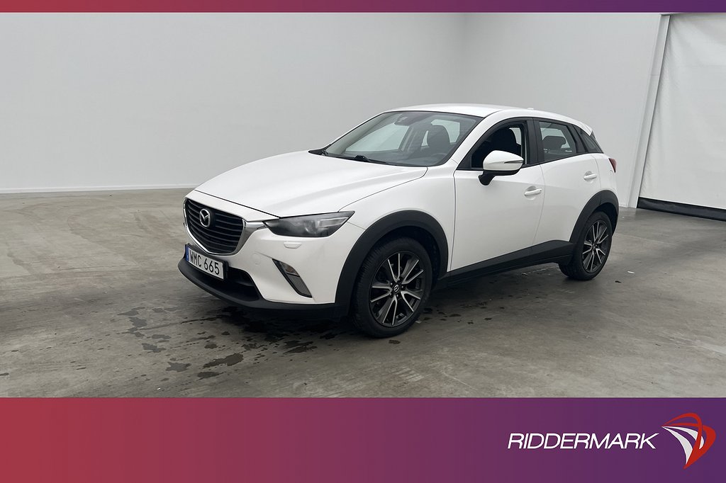 Mazda CX-3 2.0 SKYACTIV-G 120hk Kamera Farthållare 0,49l/mil