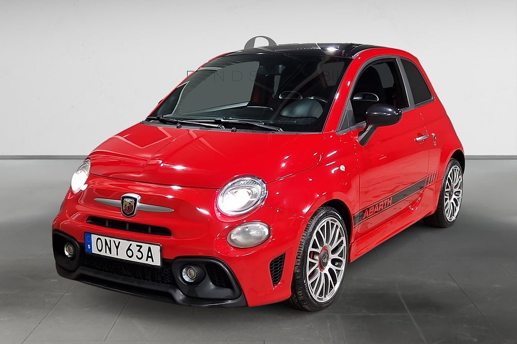 Abarth 595 1.4 T-JET 16V 145 HK NAVI 5900MIL 0.55L/MIL 17"