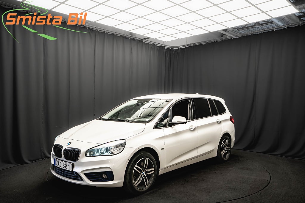 BMW 220 d xDrive Gran Tourer 7-sits DRAG KAMERA HUD 190hk