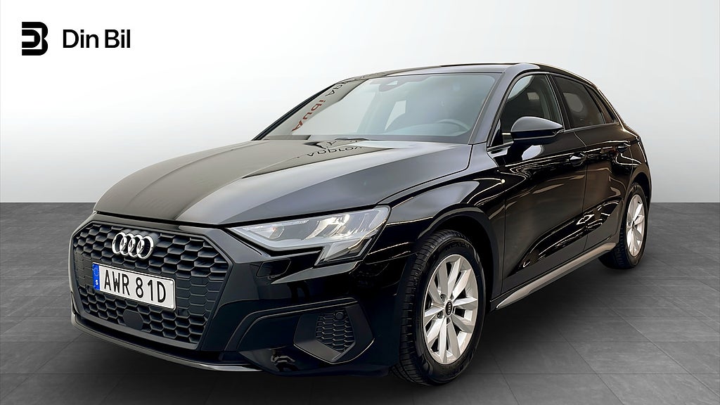 Audi A3 Sportback 35 TFSI 150hk 6-vxl/Backkamera/Drag/Carplay