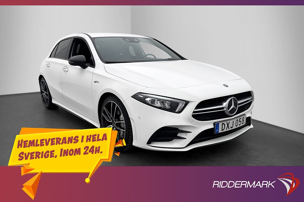 Mercedes-Benz A 35 4M 306hk AMG Night Premium Kamera CarPlay