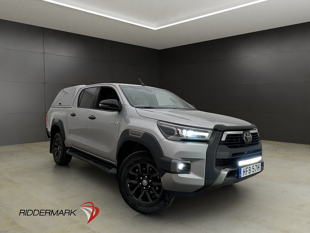 Toyota Hilux Invincible 2.8 4WD D-Värmare Drag JBL Diff Kåpa