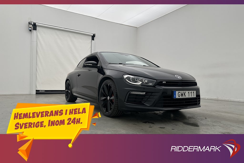 Volkswagen Scirocco R TSI 280hk Backkamera CarPlay Sv.Såld