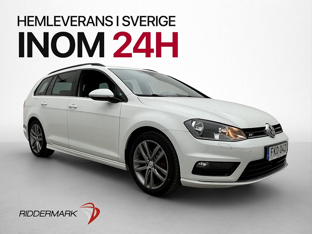 Volkswagen Golf SC TDI 150hk R-Line Värm CarPlay Adapt-Fart