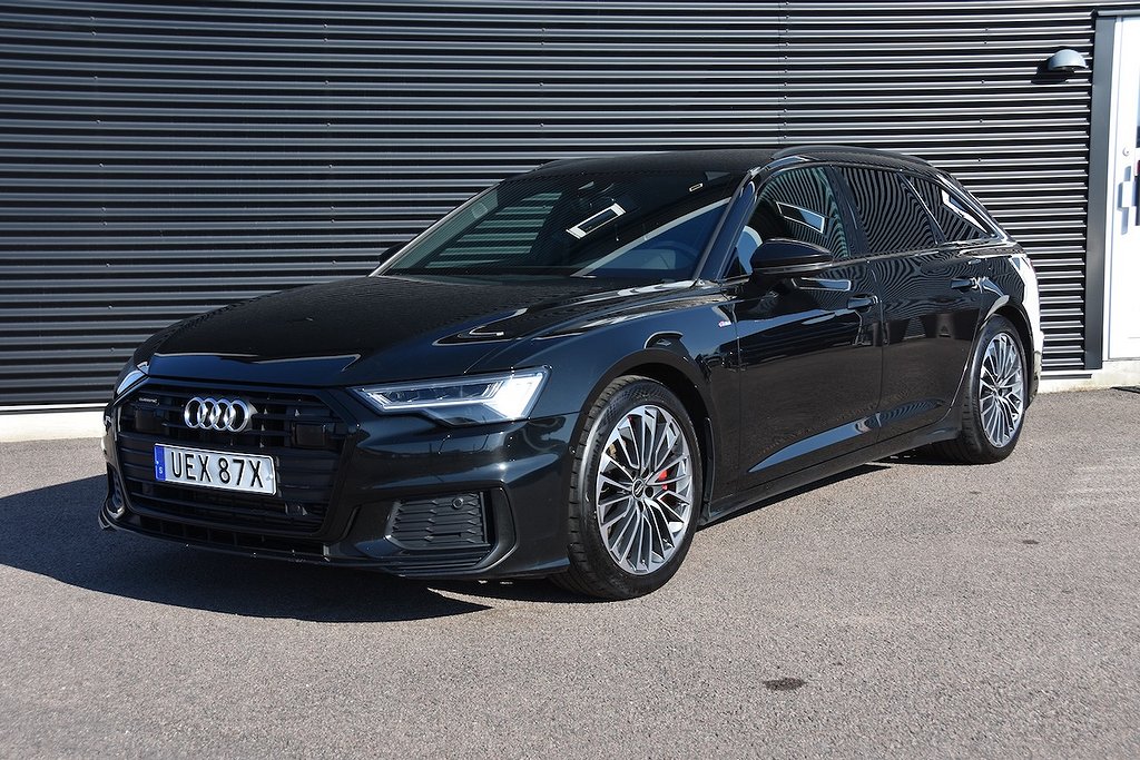 Audi A6 Avant 55 TFSI e quattro S-Line B&O, Kamera, Drag Eu6