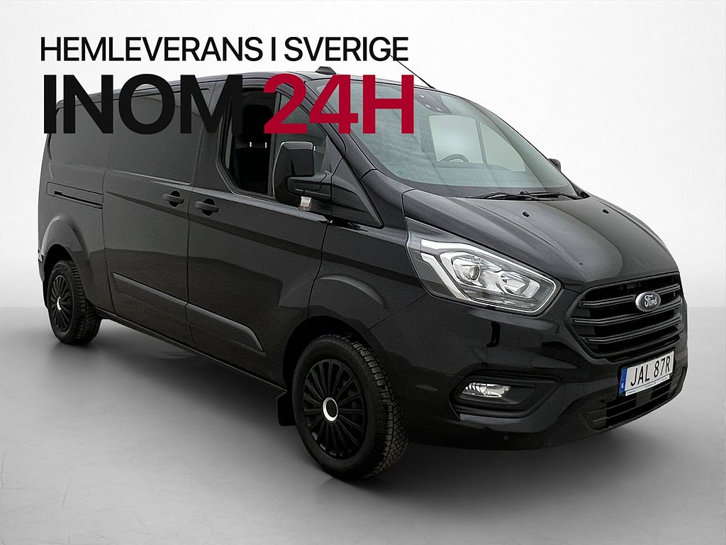 Ford transit-custom L2 Värm Drag CARPLAY 2xDörr Kamera Moms