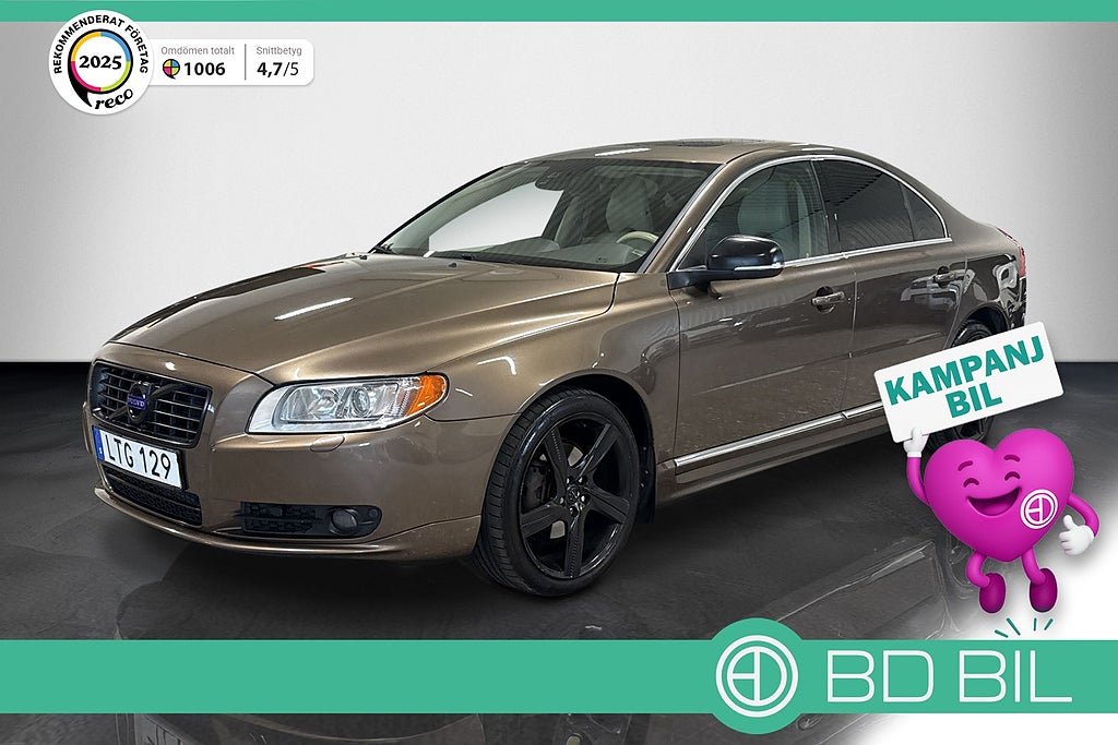 Volvo S80 D5 SUMMUM TAKLUCKA SKINN VÄLSERVAD KAMREM BYTT