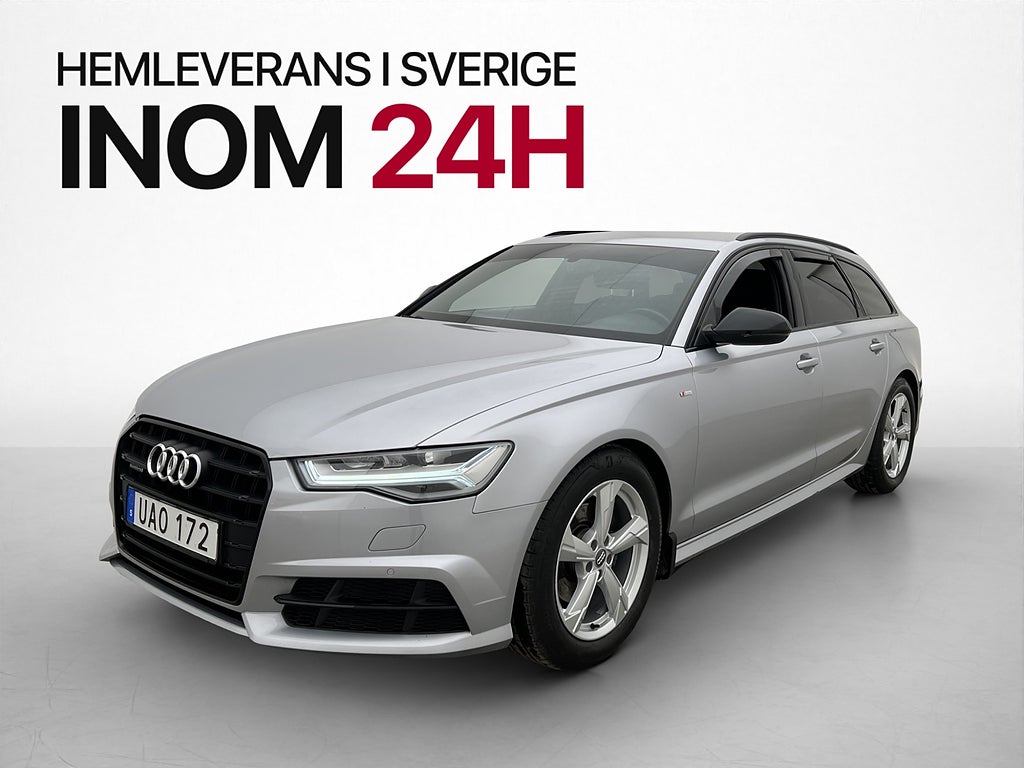 Audi A6 2.0 TDI Quattro 190hk S-Line Drag P-Sensorer Värmare