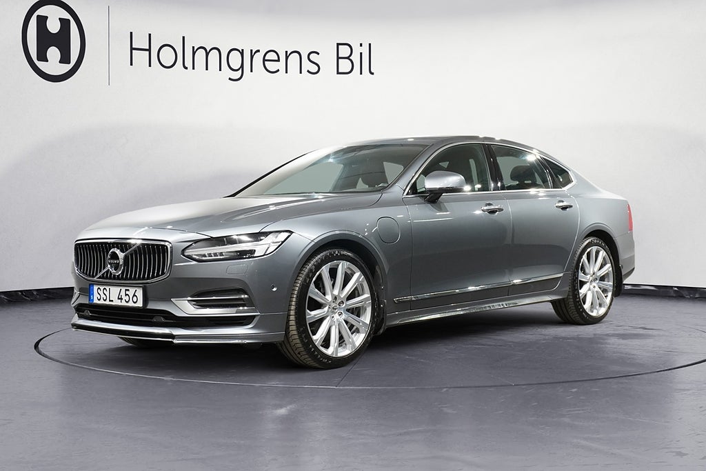 Volvo S90 T8 AWD Inscription Pro B W Taklucka 360° HUD Drag | Ränta 3,95%