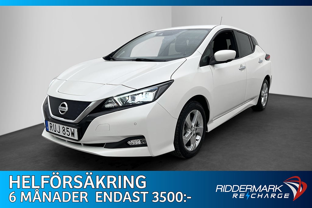 Nissan Leaf 40 kWh 150hk N-Connecta 360° Navi MOMS