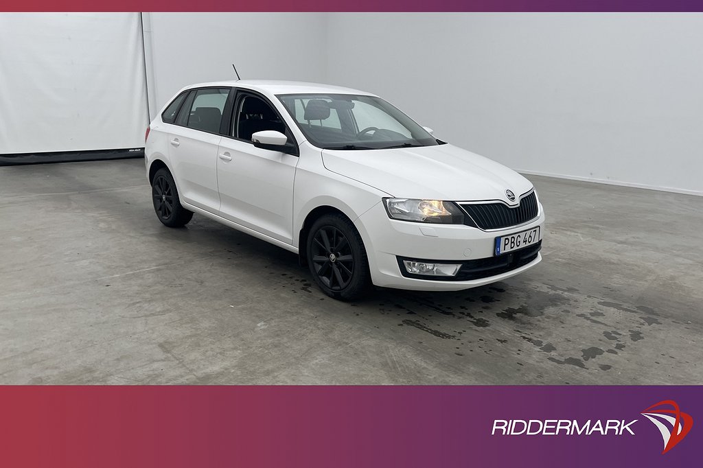 Skoda Rapid Spaceback 1.2 110hk Style Sensorer Farthållare