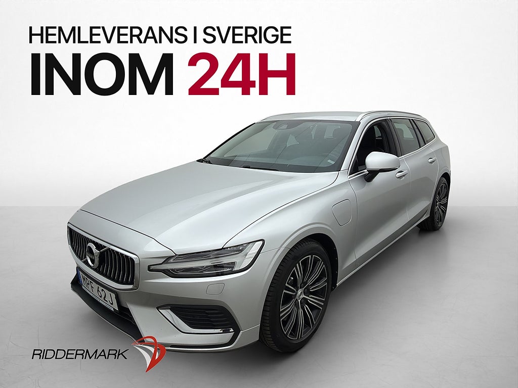 Volvo V60 Recharge T6 AWD Inscription Skinn Värm CarPlay