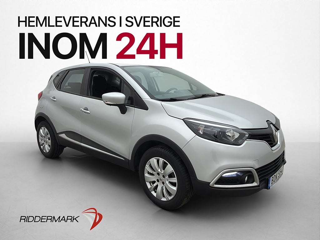 Renault Captur TCe 120hk P-Sensorer Farthållare 0,54L/mil