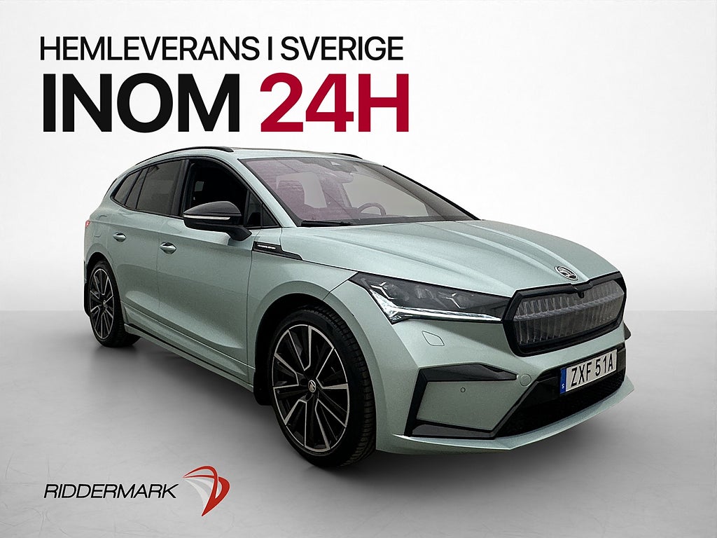 Skoda Enyaq 80x Founders Edition Crystal Värmare 360° Pano