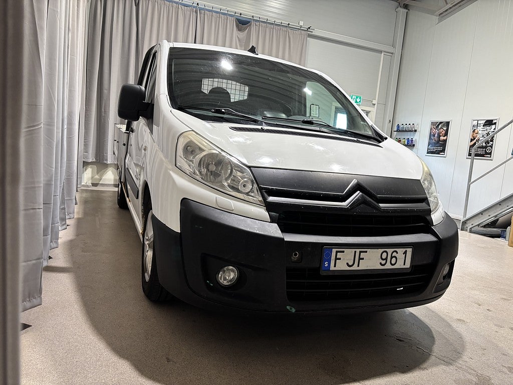 Citroën Jumpy Pickup 2.0 HDi Flakbil 120 hk Drag Ny Besiktad