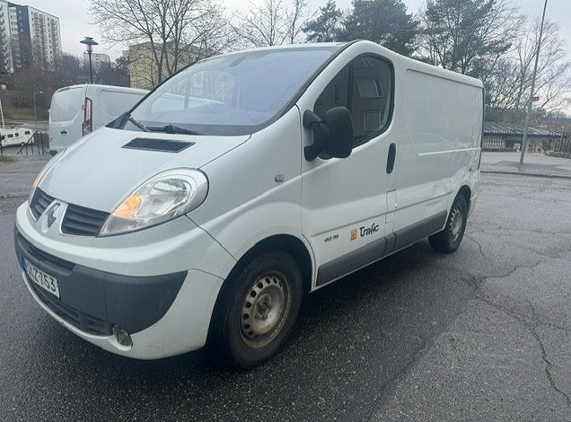 Renault trafic 2.0 dCi Euro 5 BESIKTAD NAVIGATION 3 SITSIG