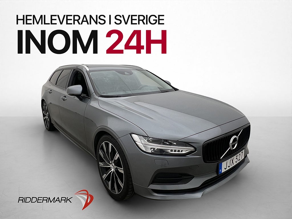Volvo V90 T4 VOC Värmare Kamera Navi Halvskinn 20" Dragkrok