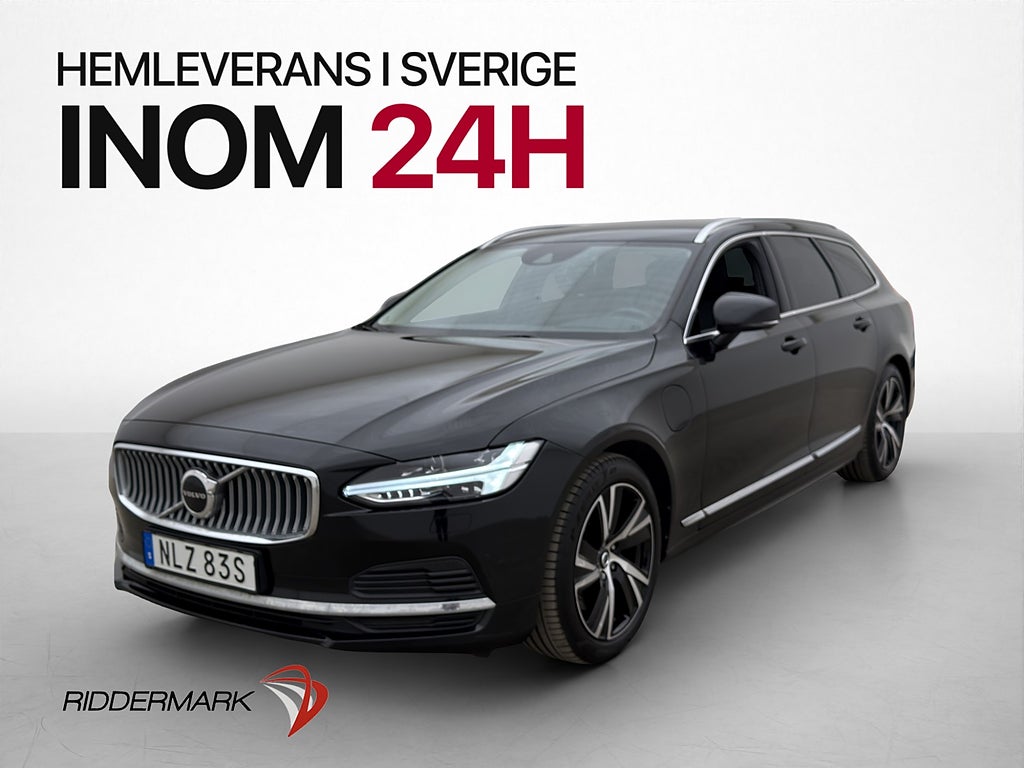 Volvo V90 Recharge T6 AWD Advanced Värmare Drag CarPlay