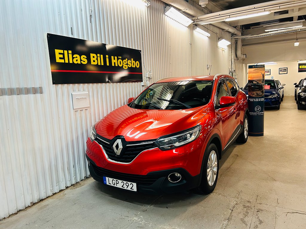 Renault Kadjar 1.5 dCi Euro 6,Svensksåld, 2 ägare,Lågmil