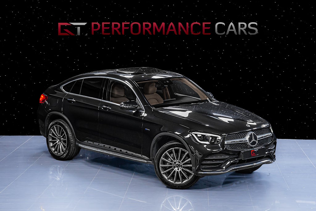 Mercedes-Benz GLC 300 e Coupé 4M AMG MOMS Taklucka 20" Burm Drag Matrix