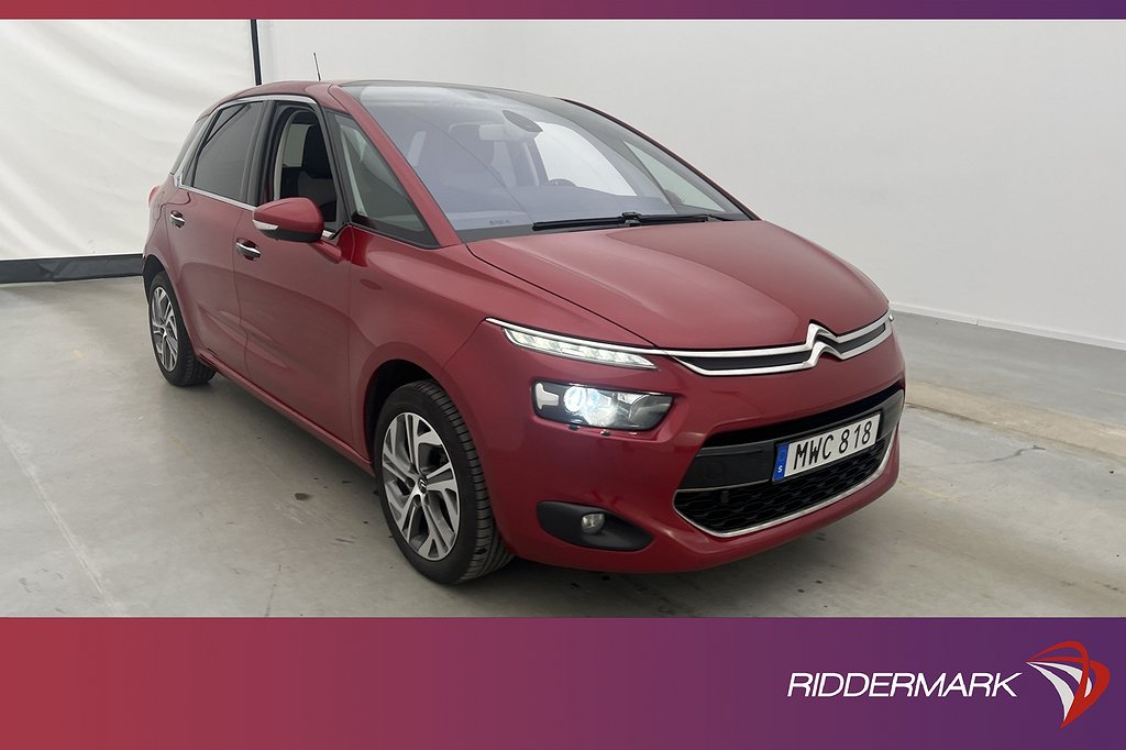 Citroën C4 Picasso 120hk Feel M&K-Värmare Kamera Navi Drag