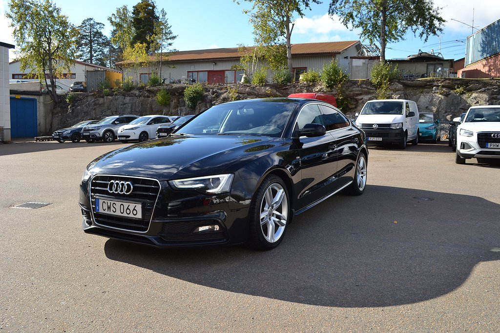 Audi A5 Sportback 2.0 TDI S-Line , Värmare 150hk 