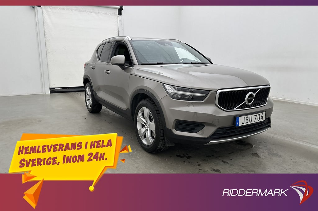 Volvo XC40 T3 Momentum Värmare Kamera BLIS Navi CarPlay