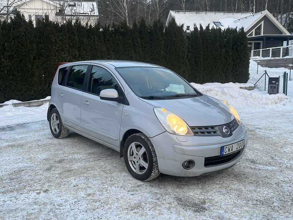 Nissan Note 1.4 Manuell, 88hk – 2008