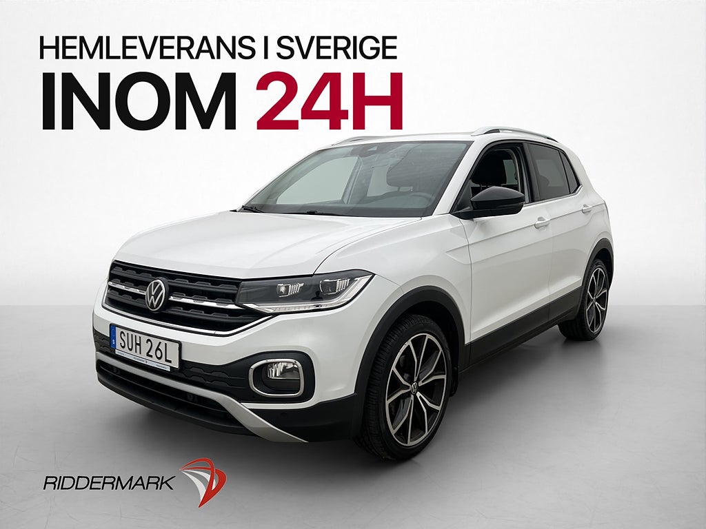 Volkswagen T-CROSS 1.0 TSI 110hk GT BLIS Adaptiv CarPlay