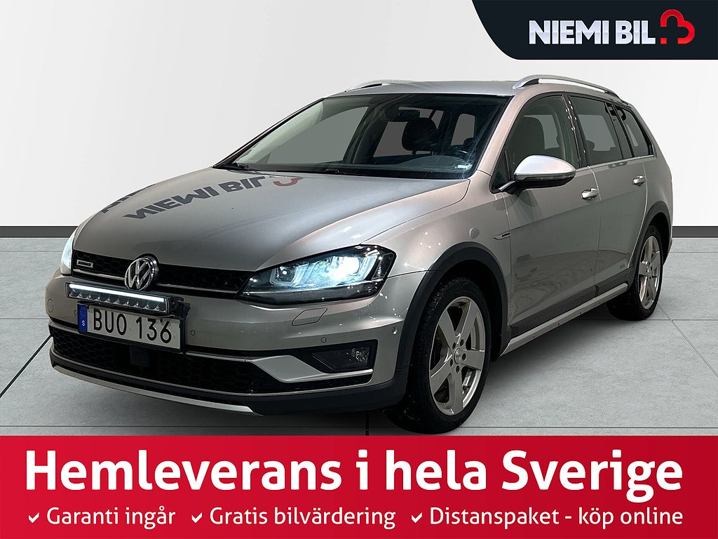 Volkswagen Golf Alltrack 2.0 TDI Alltrack AWD Drag Dvärm Kamera GPS Skinn SoV