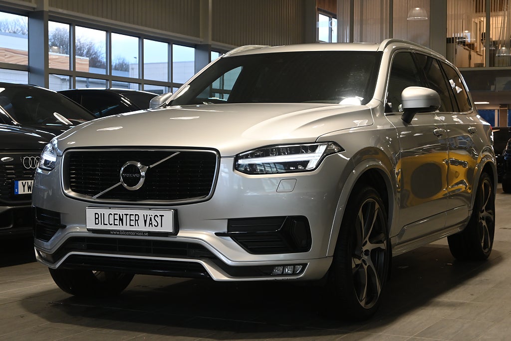 Volvo XC90 T5 AWD Aut R-Design *HJULKAMPANJ* Teknik Drag 7-sits 22"