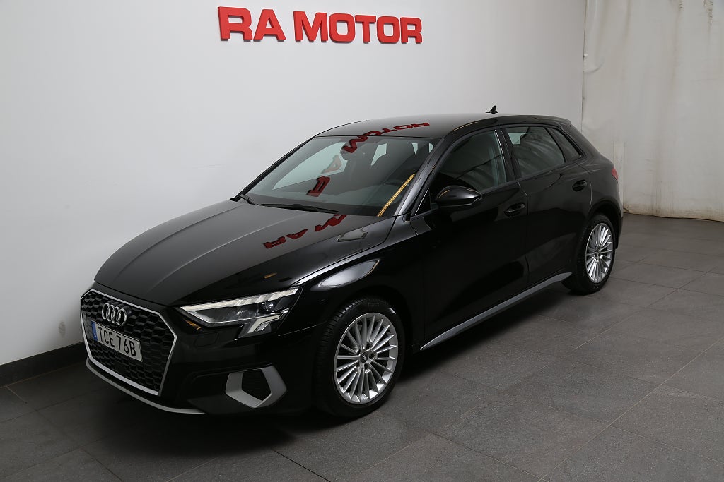 Audi A3 Sportback 35 TFSI S Tronic 150hk Cockpit CarPlay 2021