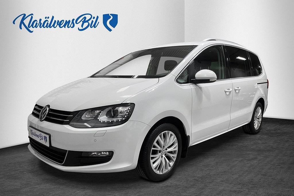 Volkswagen Sharan 2.0 TDI 4Motion 150hk 7-sits Drag Glastak