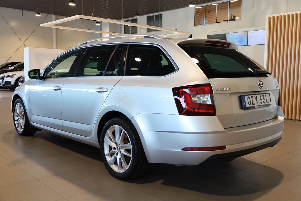 Skoda Octavia 2.0 TSI AUT Sport EDT Navi Kamera Drag Värmare Canton 2019