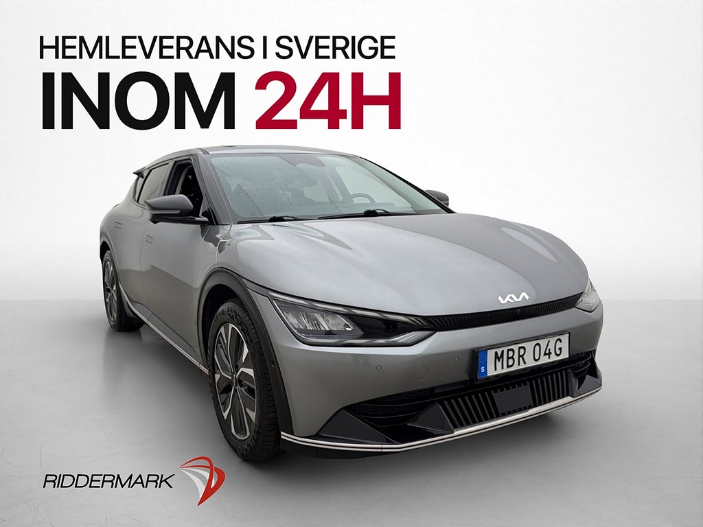Kia EV6 77.4 kWh PLUS Skinn 360° Kamera Drag MOMS CarPlay