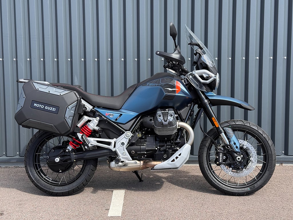 Moto Guzzi V85TT TRAVEL  Blu Zefiro