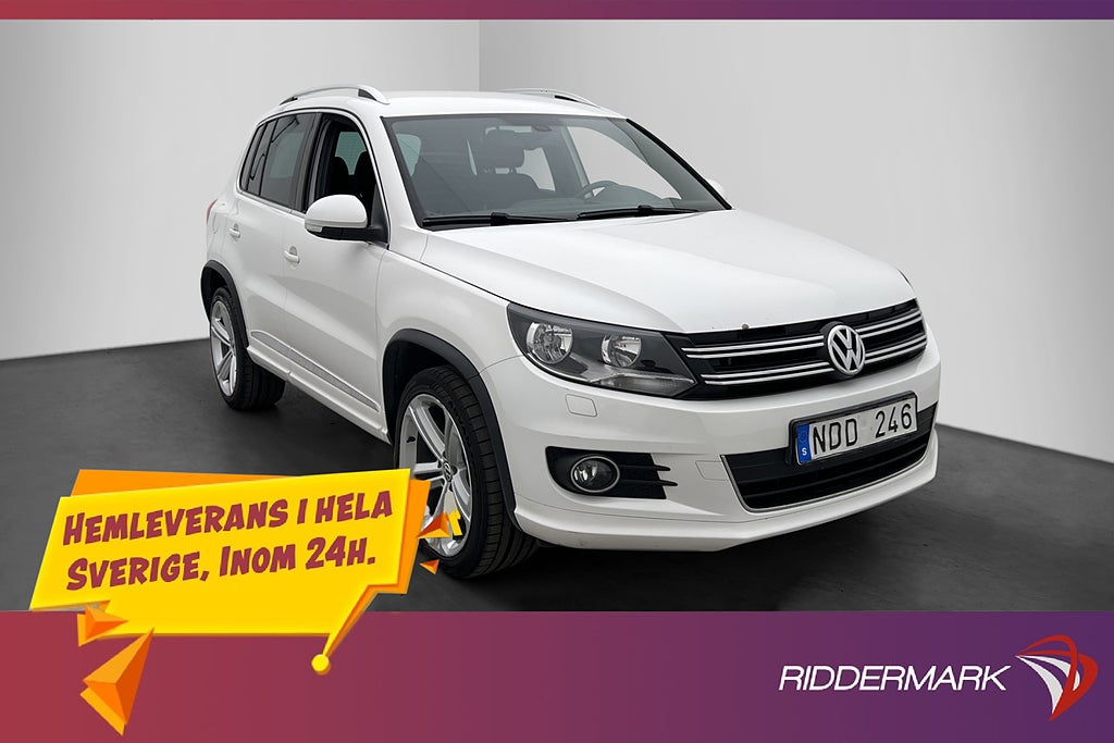 Volkswagen Tiguan 2.0 TDI 4M 140hk R-Line Kamera Dragkrok