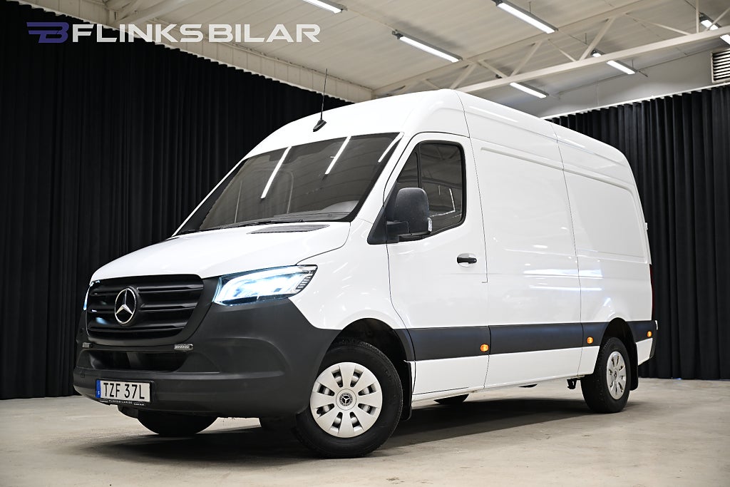 Mercedes-Benz Sprinter 317 CDI 9G 170HK Automat|LED|Drag|Värmare|EnÄgare|Moms