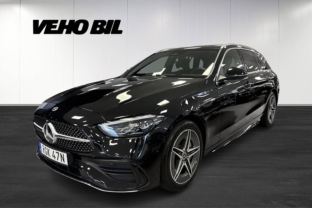 Mercedes-Benz C300 de 300 T d e 4MATIC, AMG Line, Drag, Minnespaket