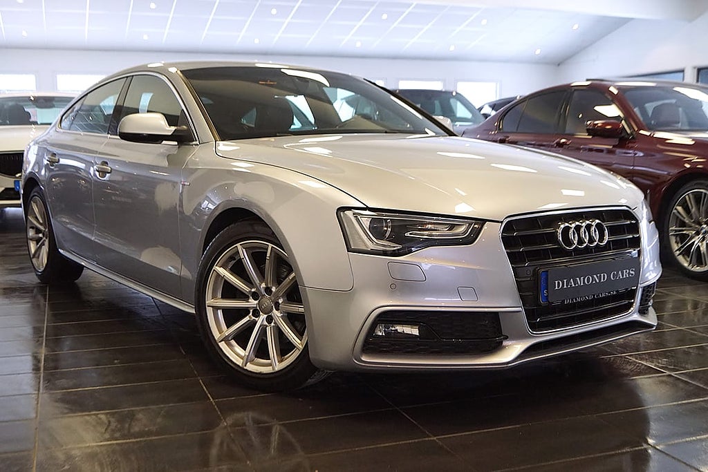 Audi A5 Sportback 2.0 TDI 190hk S-line Sport Vinterdäck