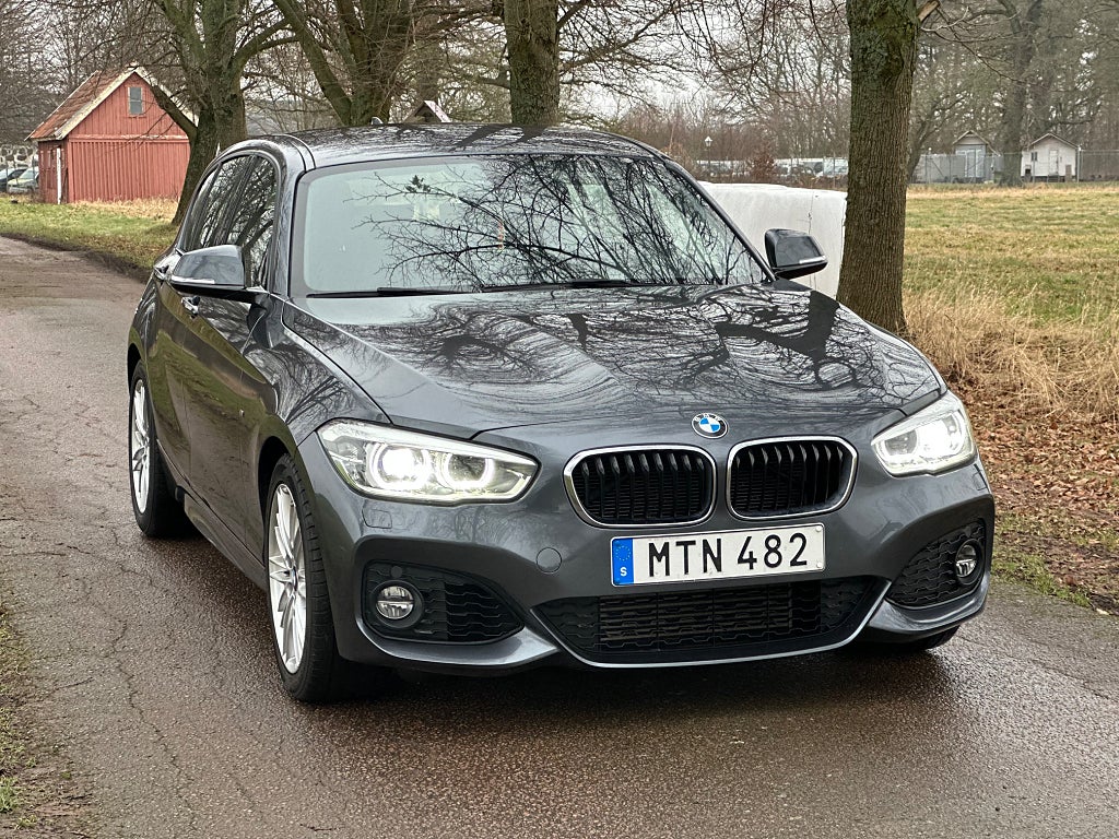 BMW 118I Steptronic M Sport Euro 6, Svensksåld, Ny servad. 